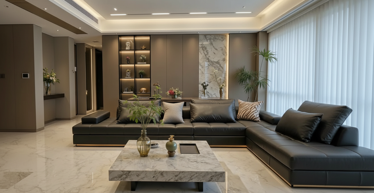 Báo giá nội thất nhà phố Nghệ An phong cách hiện đại, sang trọng.