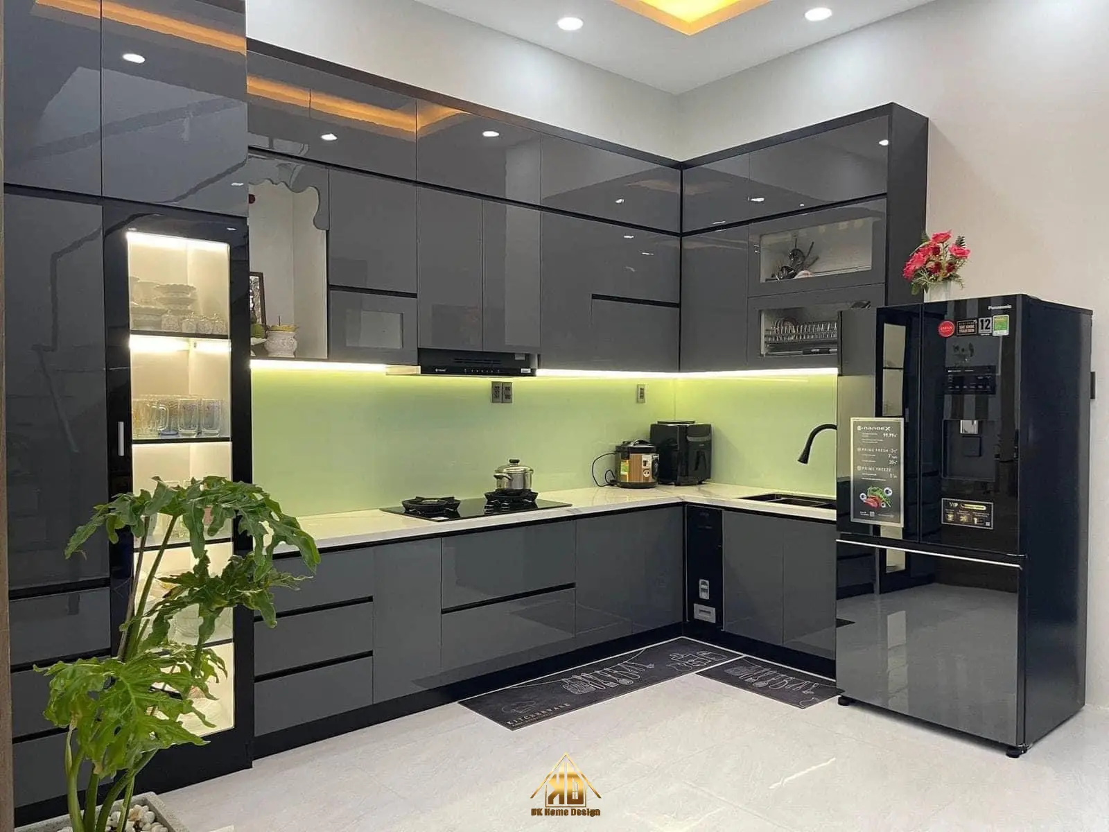 Bàn giao phòng bếp nhà phố hoàn thiện cho khách hàng