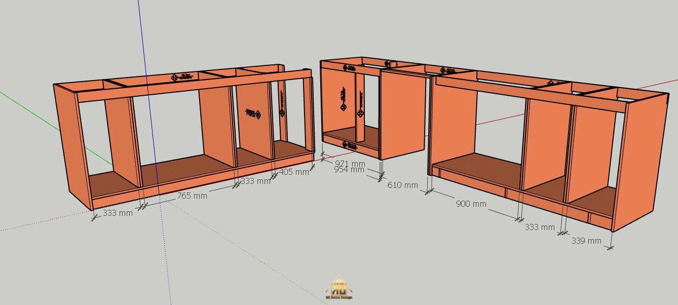 Bản vẽ kỹ thuật thi công nội thất chuẩn xác 100%