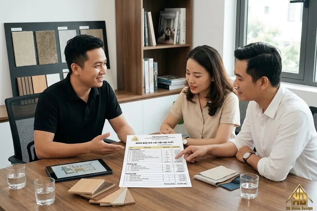 Báo giá nội thất gỗ công nghiệp Đô Lương minh bạch