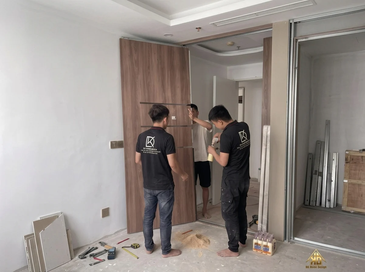Đội ngũ thợ thi công nội thất lành nghề tại Đô Lương