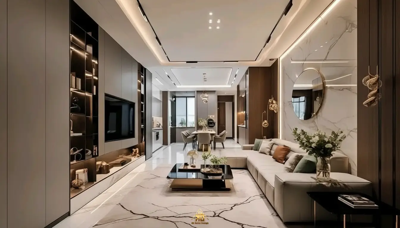 Giải pháp tối ưu không gian nội thất nhà ống nhà phố