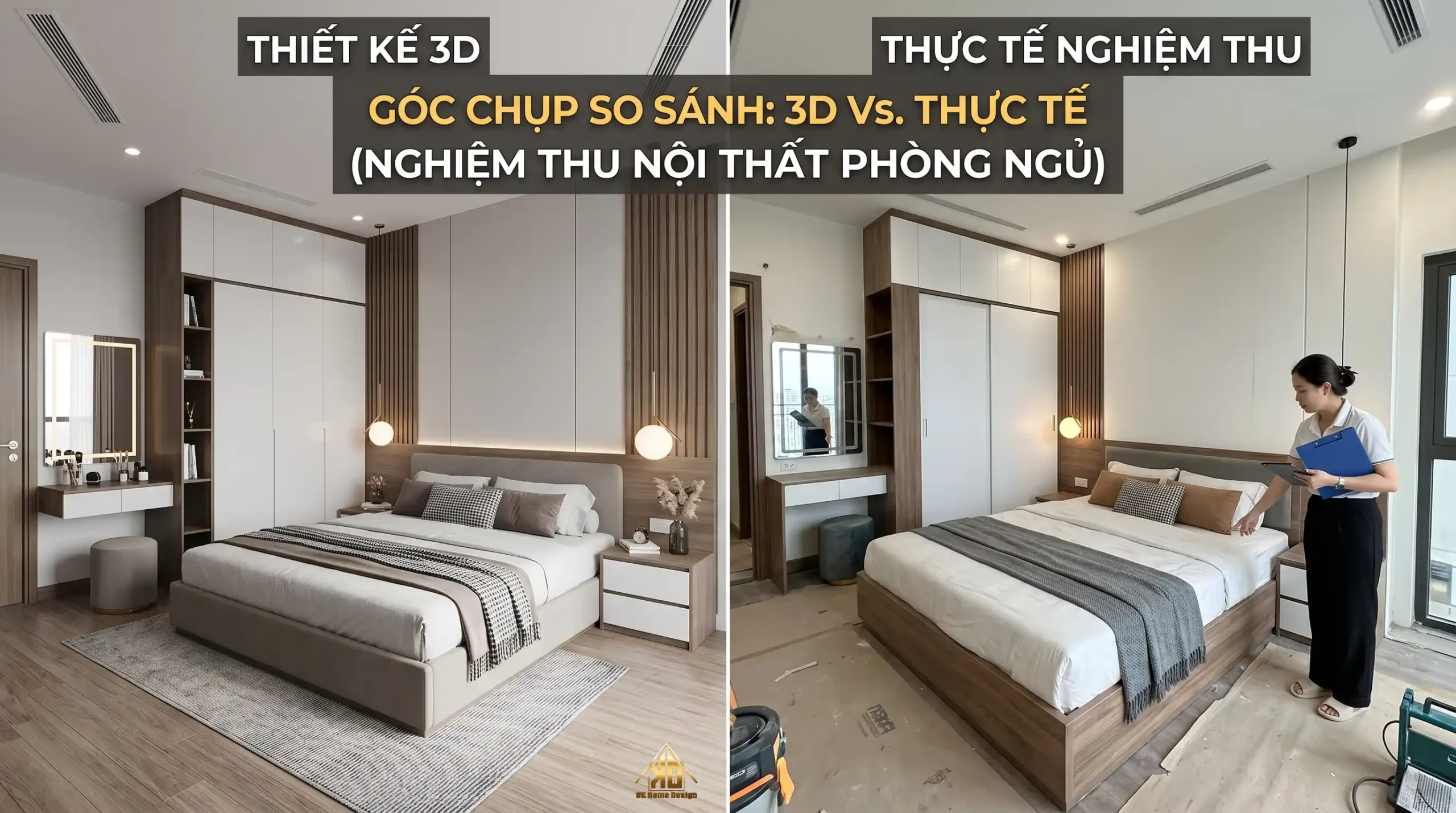 Bàn giao nghiệm thu nội thất nhà phố