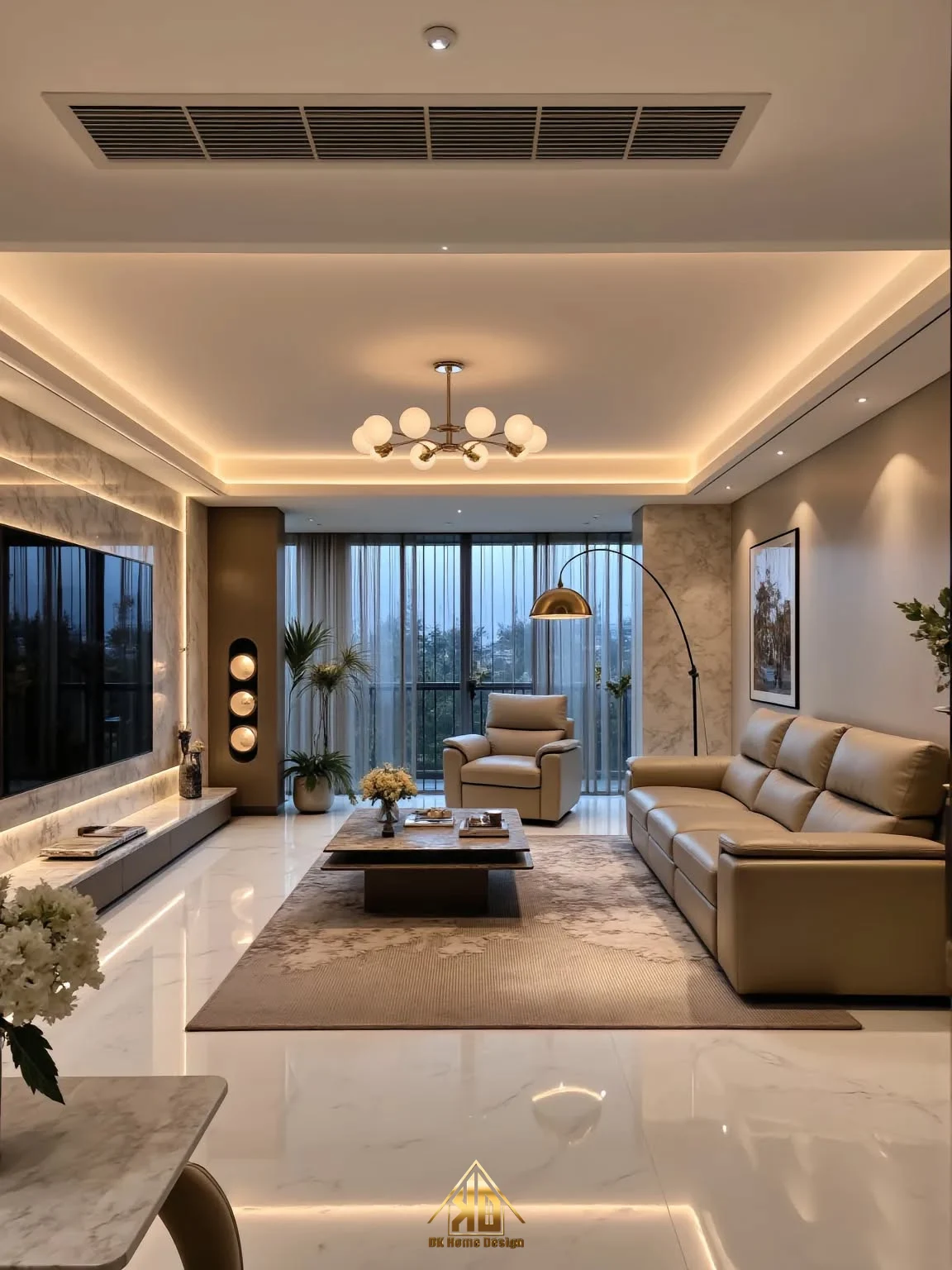 Thiết kế thi công nội thất nhà phố hiện đại Đô Lương