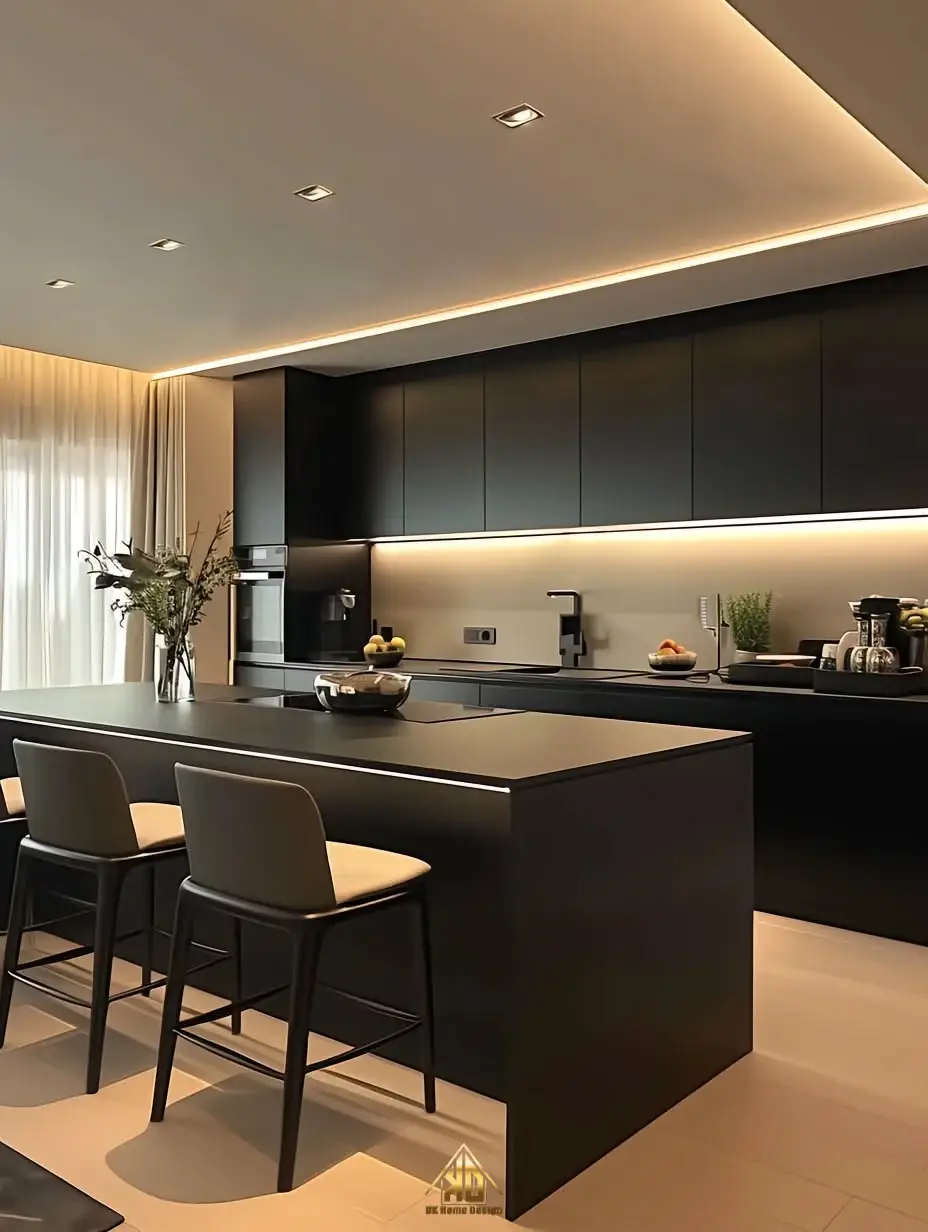 Mẫu tủ bếp hiện đại tối ưu công năng tại Đô Lương