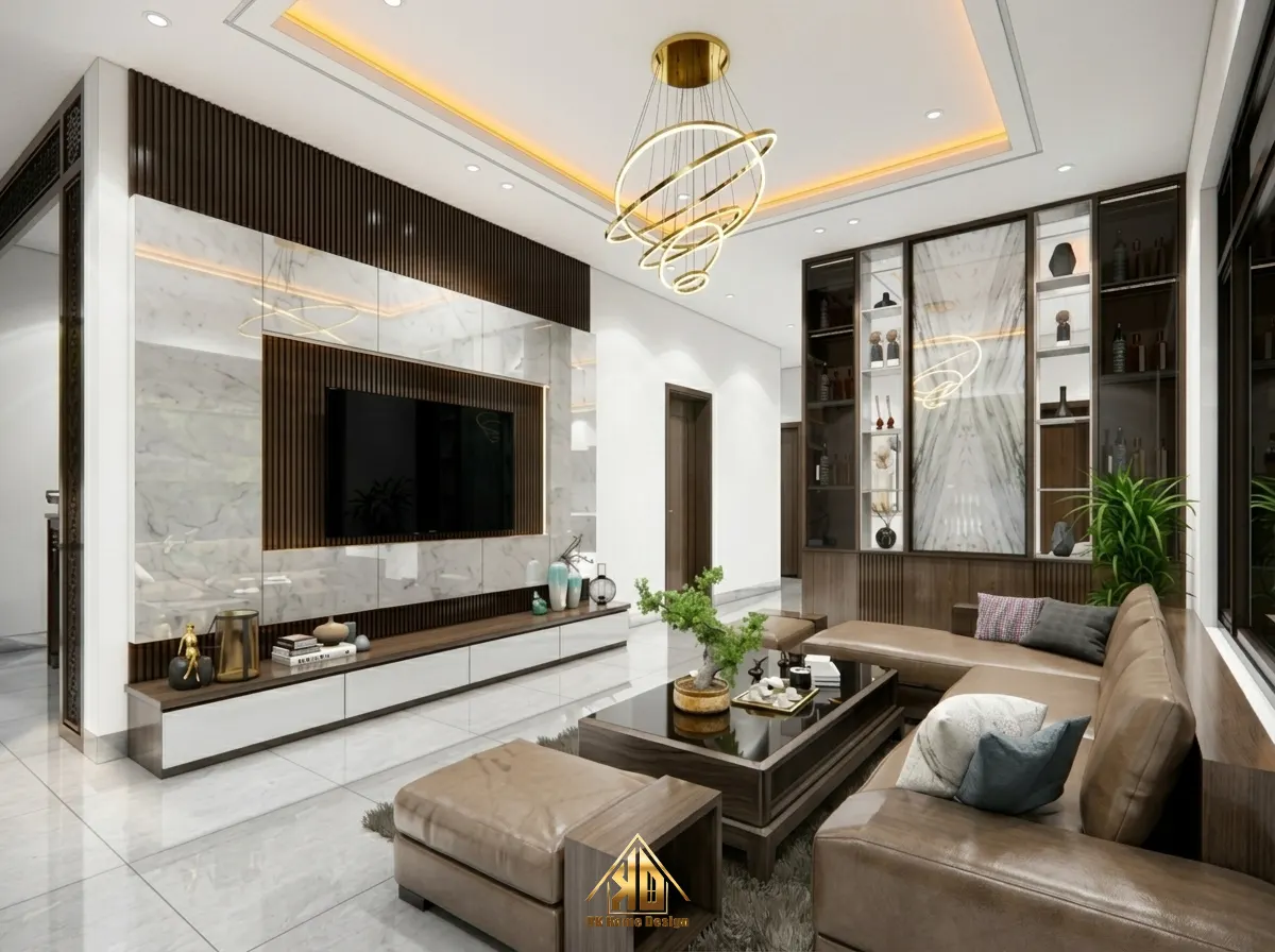 Ứng dụng gỗ công nghiệp MDF và Acrylic thi công nội thất