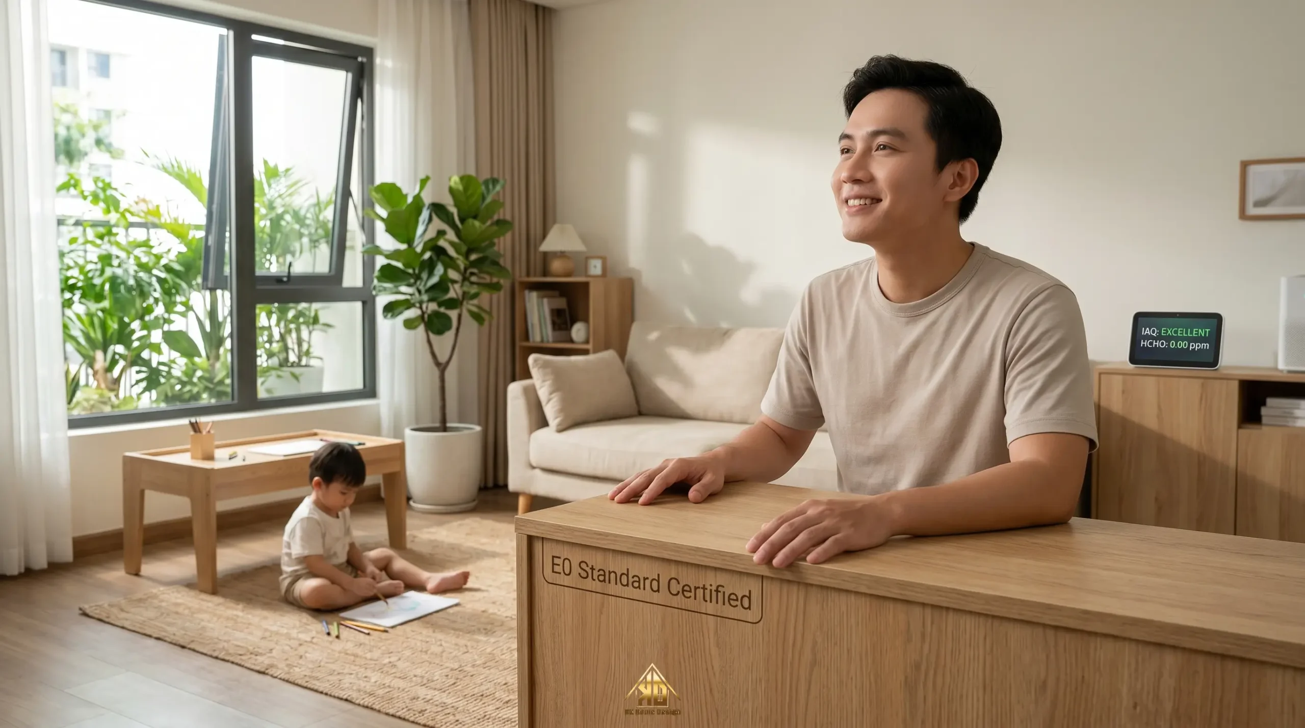 Vật liệu xanh trong nội thất an toàn sức khỏe