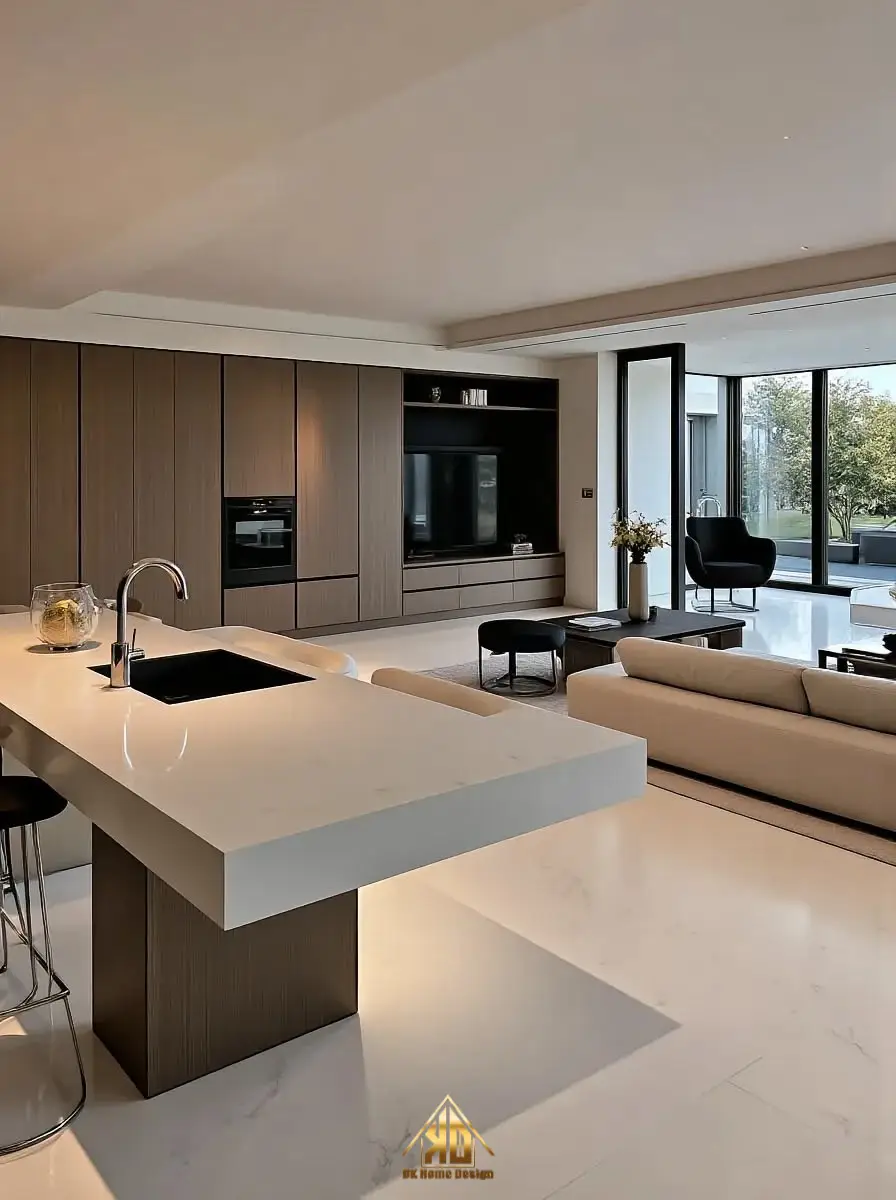 Xu hướng thiết kế thi công nội thất nhà phố hiện đại tại Đô Lương Nghệ An mới nhất năm 2026