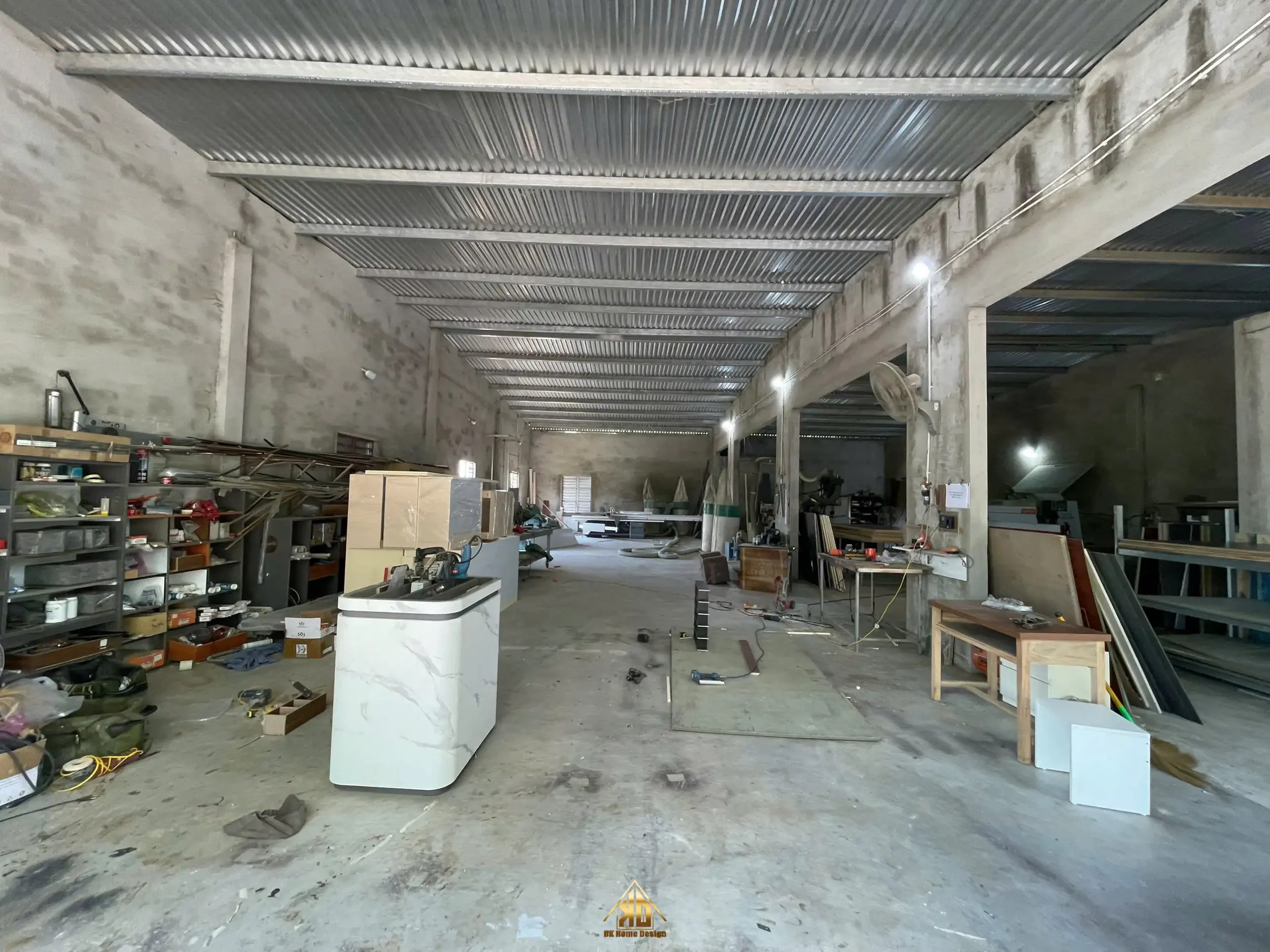 Xưởng sản xuất đồ gỗ nội thất nhà phố quy mô lớn tại Nghệ An của Nội Thất Đạt Kỳ
