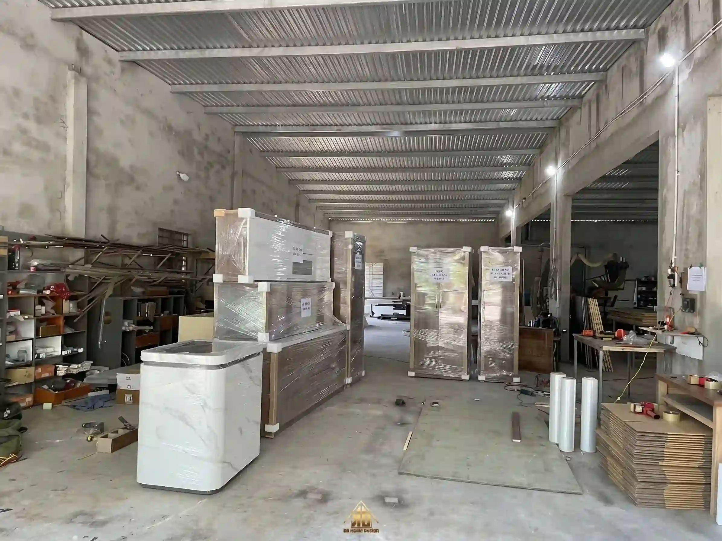 Quy trình sản xuất nội thất gỗ công nghiệp tại xưởng