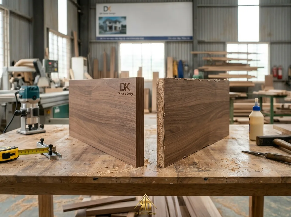 Gỗ công nghiệp MDF lõi xanh chống ẩm An Cường tại Nghệ An