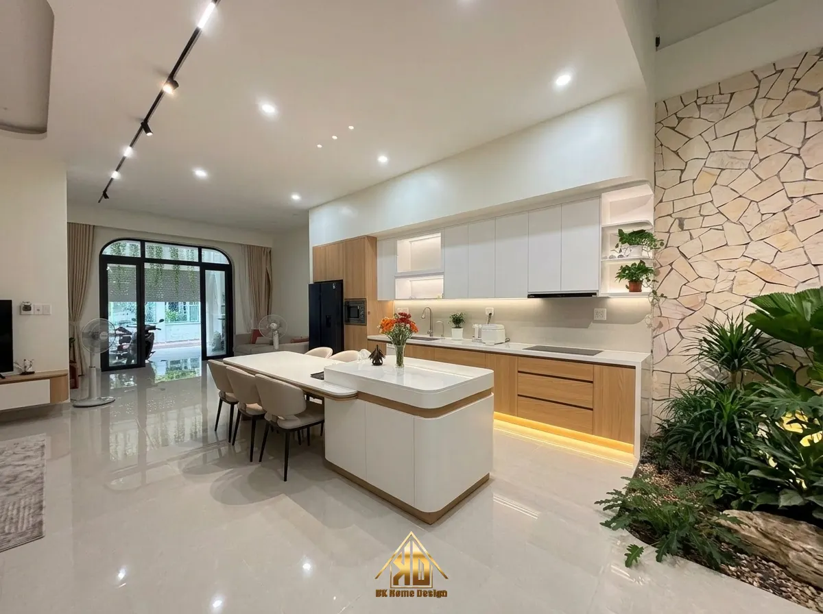 Bàn giao tủ bếp cao cấp Nội Thất Đạt Kỳ