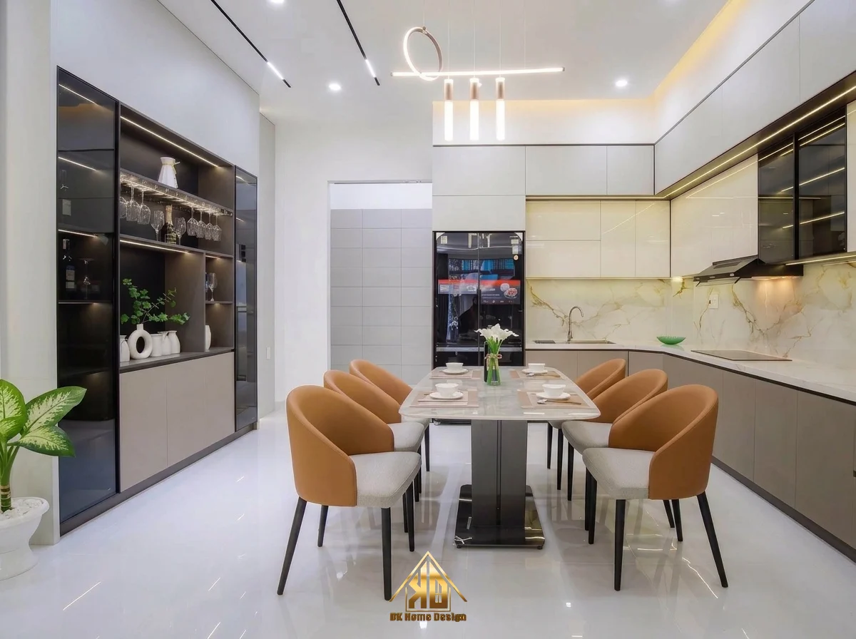 Dự án tủ bếp nhà phố hiện đại tại Đô Lương