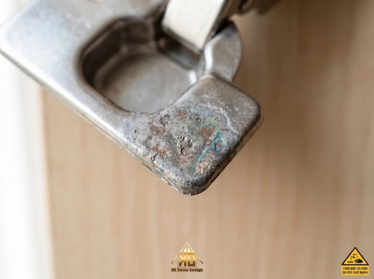 Lưu ý sử dụng và bảo quản phụ kiện inox tủ bếp