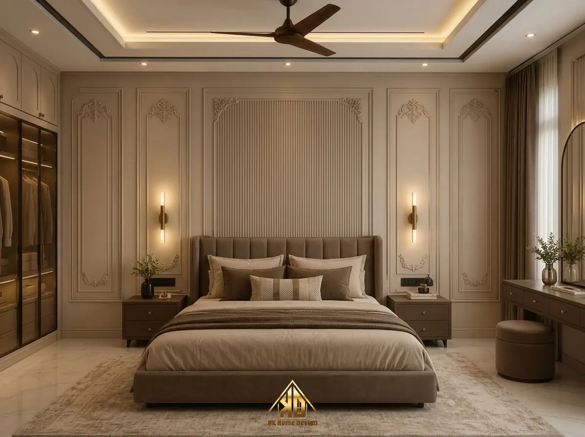 Nội thất phòng ngủ tân cổ điển Tân Kỳ
