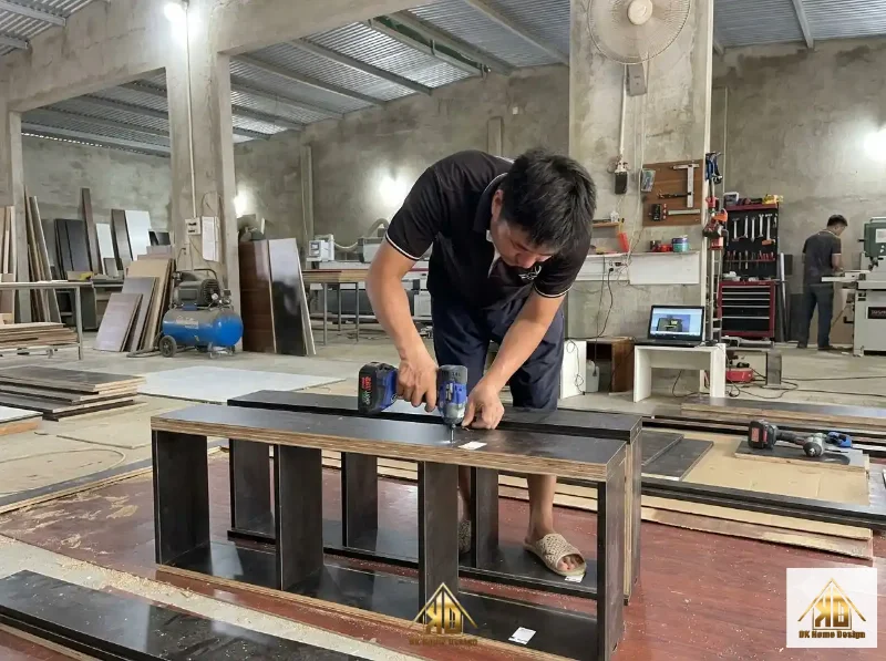 Xưởng nội thất hiện đại Đô Lương và đội ngũ thợ Đạt Kỳ
